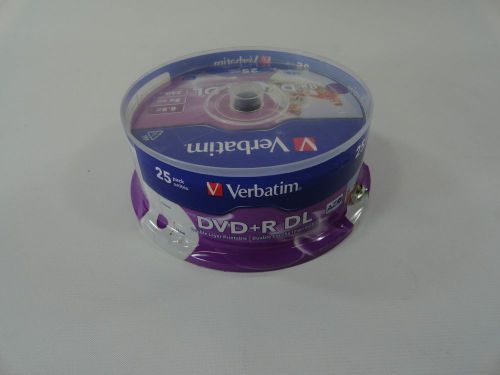 Verbatim 8x DVD+R DL 25 Pack
