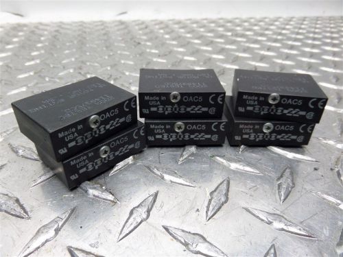 Lot of 6 opto 22 oac5 ii49375cd electrical relay rating 120 vac 1.5 a for sale