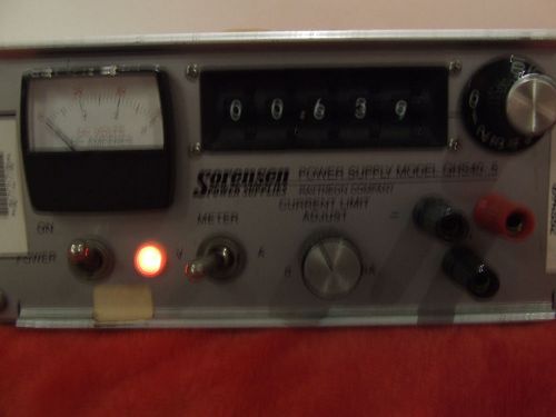Vintage Sorensen DC Power Supply Model QHS 40-.5, 0-40 Volts, 0-.5 Amps