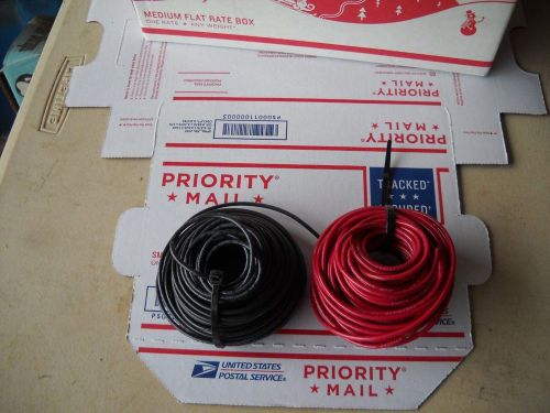 2-- 50 foot rools 14 awg thhn stranded copper wire black and red
