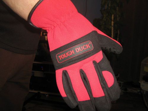 Tough duck.  precision fit grip gloves. for sale