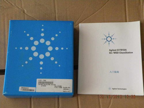 NEW AGILENT G1701-77005 CHN MSD CHEMSTA MNL D.03.00C (ONLY MANUAL)