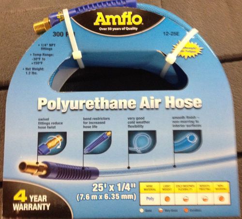 Amflo 12-25e 25&#039; polyurethane air hose for sale