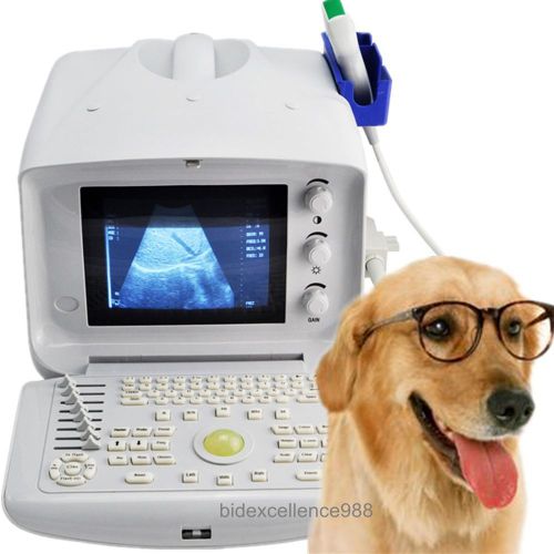 2015 CE VET Portable Ultrasound Scanner with convex Probe+ Free 3D software