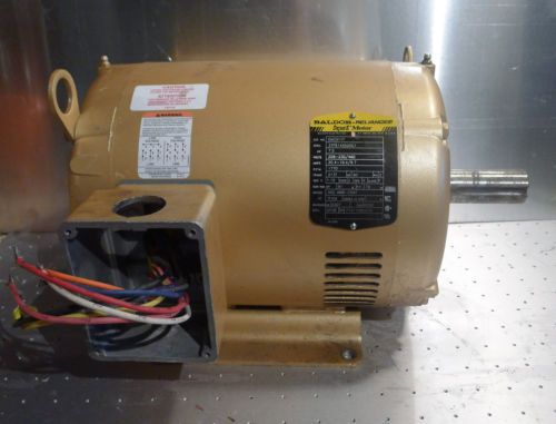 BALDOR SUPER-E 7.5 HP 208v 240v 480v EM3311T Electric Motor 40C Amb-Continuous