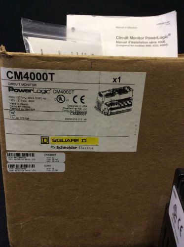 Cm400t circuit monitor power meter powerlogic schneider electric square d nib for sale