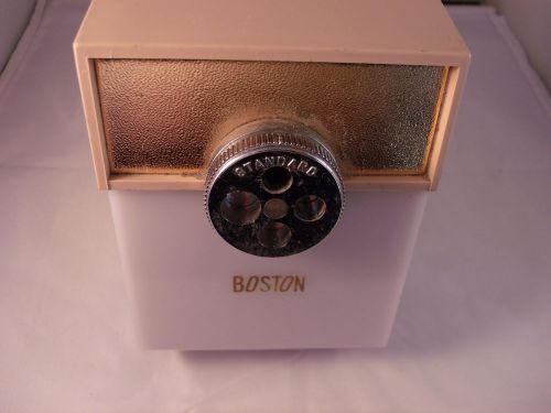 Vintage boston heavy duty commercial pencil sharpener model 41 electric usa for sale
