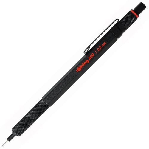 20-534 Rotring 600 Mechanical Pencil Drawing 0.5mm Black 502605 From Japan