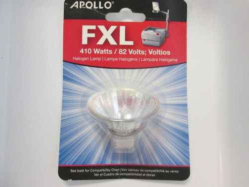 (11) NEW APOLLO FXL 410 WATTS 82 VOLTS HALOGEN LAMP PROJECTOR BULB FXL 14209