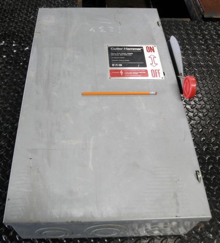 Safety switch disconnect 200a dh364uwk eaton cutler-hammer non-fusible stainless for sale