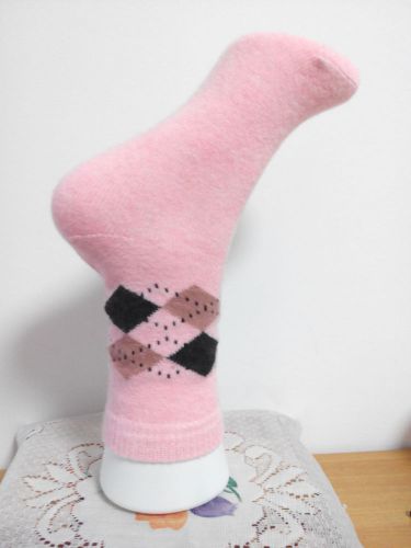 New Women&#039;s Fake Plastic Manequin Foot Display for Socks White Torso Model 11&#034;