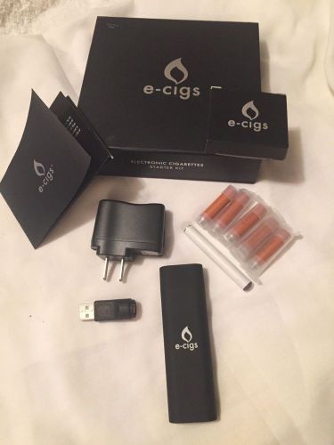 E-Cigs Starter Kit Retail $69 Complete Set with 5  Refills