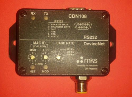 MKS DIP Products  CDN108 RS232 - DeviceNet Communication Module