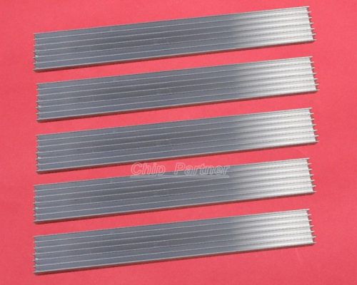 5pcs heat sink silver-white led heat sink aluminum cooling fin 150x20x6mm for sale