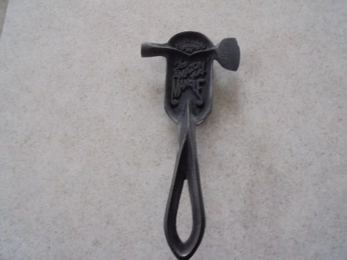 antique amazon  meat  mangle meat tenderizer  cast iron all original pat pending