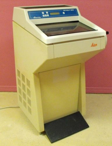 Leica reichert jung cryocut 1800 cryostat microtome pathology histology complete for sale