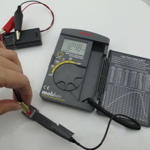 Pocket Portable Laser Power Meter max.40mW  400nm-1100nm range Optical sensor