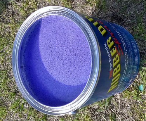 2 gallons purple plasti dip Performix Rubber Dip spray DYC