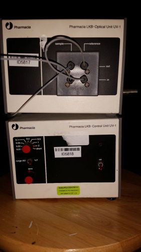 Pharmacia-LKB - Control &amp; Optical Unit UV-1 Chromatography Single Path