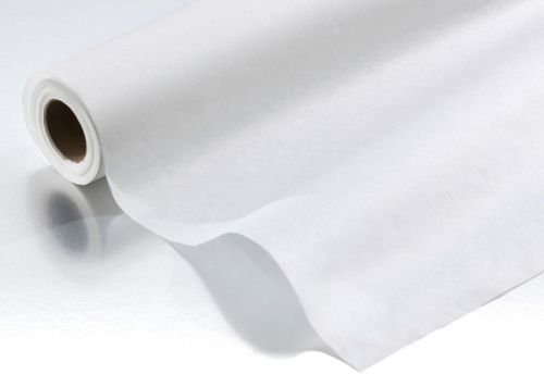 Graham Chiropractic Crepe Headrest Table Paper Roll in White (Case of 12) 13771