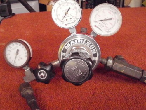 Matheson  model 8-320  high pressure gas regulator for sale