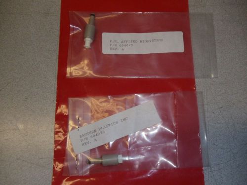 ABI Syringe Fitting Assembly 604075 &amp; Waste Fitting Assembly 604076