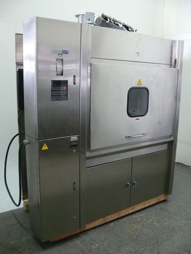 Steris basil 3500 industrial pass through cage and bottle washer / sterilizer for sale
