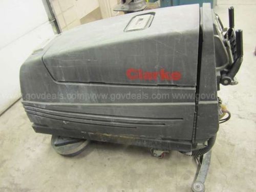 CLARKE VISION 21 26&#034; Electric Floor Scrubber w/ Squeegee