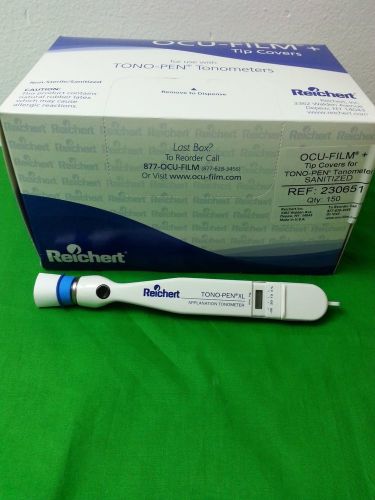 Reichert Tono-Pen XL Tonometer,tonopen  , Calibrates Good ,NOT INCLUDE CASE