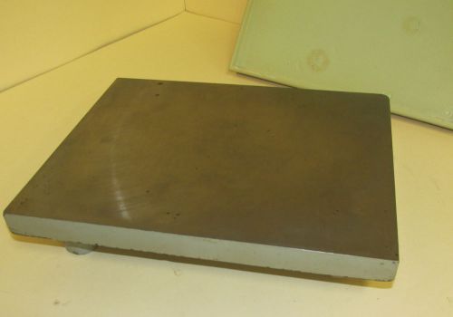 9&#034; x 12&#034; CAST IRON SURFACE LAPPING PLATE