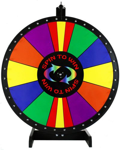 30&#034;  Spin to Win Dry Erase Prize Wheel with Special Sections