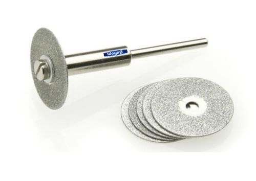 DIAMOND CUT-OFF DISCS 240 Grit  Thickness 0.7  Pakage of 5 including mandrel .