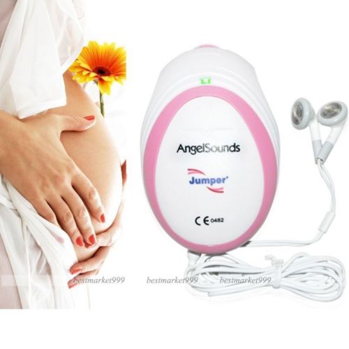 Hot Sale DESIGN HOME use Baby Fetal Doppler Heart Monitor baby care + Battery CA