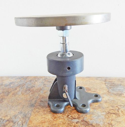 Unique Vintage Ball Joint Pivoting Drill Press Rotating Table Base AMT Tools