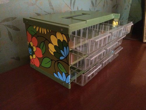 Vintage Flower Multipurpose Storage and Organizer Box: Ballonoff