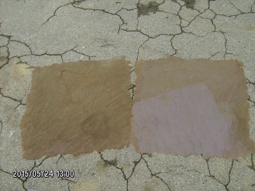 (1) PROLINE stamped concrete seamless skin touch-up mat 2x2