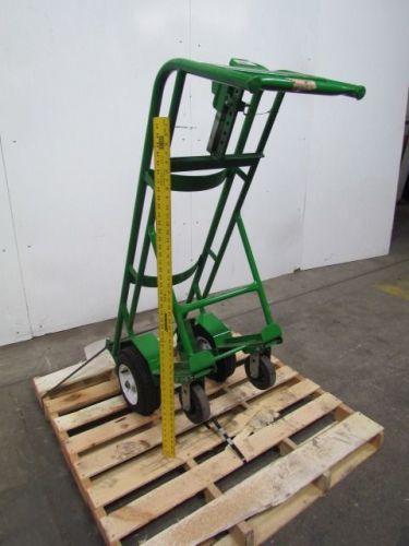 Saf-T-Cart LCT-12-6 Liquid Cylinder Cart Pneumatic Wheels 20&#034; Cylinder Capacity