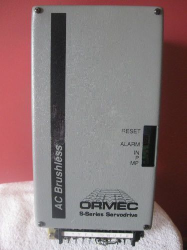 Ormec AC Brushless Servo Drive S-Series SAC-S03A:101