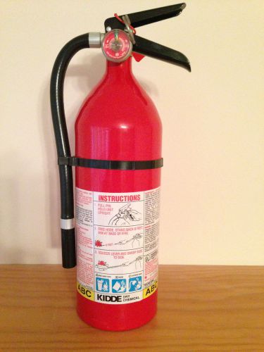 KIDDE PRO 4 TCM-4 dry chemical charged fire extinguisher 2A 10BC 4 pound (lb)