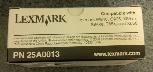 Genuine Lexmark Staple Cartridges 25A0013 (3 cartridges/5000 staples each) : New