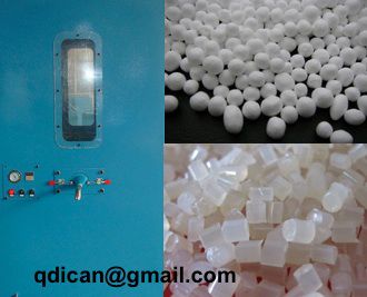 Polystyrene beads filling machine for sale