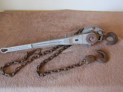 Coffing Hoist 3/4 Ton Manual Lever Ratchet Chain Hoist Model MA-15
