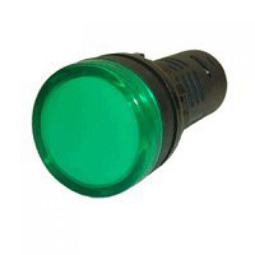 LEDAndon American LED-gible LD-2837-125 LED 22mm Indicator Light, 24V Green