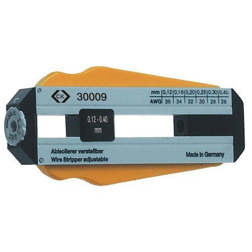 C.K. TOOLS C. K Tools 330009 Wire Stripper Size 1 Range 36 to 26 AWG
