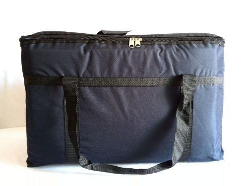 Blue Nylon Insulated Food Delivery Bag / Pan Carrier