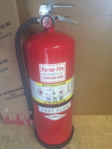 Fire extinguisher new in box amerex 30lbs 30# abc new cert tag ~ fast flow ~ for sale