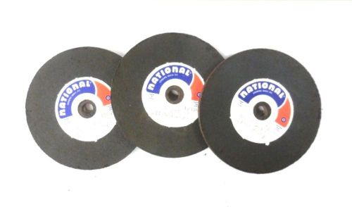 NATIONAL GRINDING WHEELS A60 N 2R1560, RPM 12095, 3 x 1/4 x 1/4, LOT OF 3