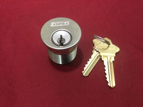 Schlage original sc1 keyway 1 1/8&#034; mortise cylinder w/ working keys -locksmith for sale