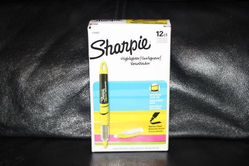Sharpie 1754468 Accent Liquid Pen-Style Highlighter Fluorescent YELLOW 12-Pack