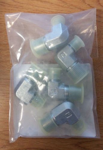25 parker 6-8 ctx-s metal flared tube fittings, type: male elbows flared for sale